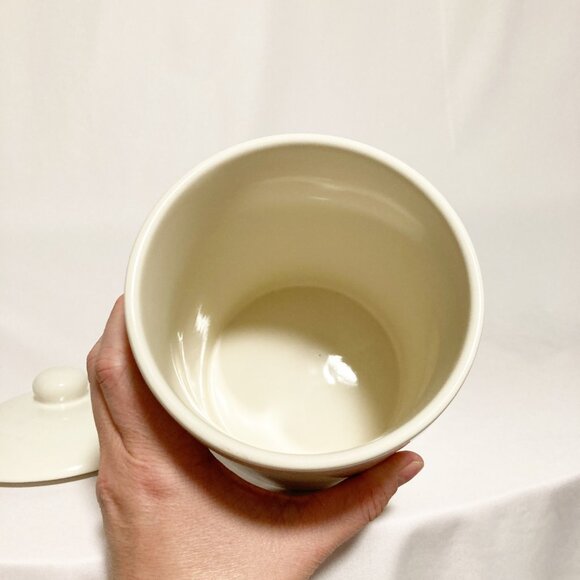 Chantal King Arthur Flour Stoneware Kitchen Canister Sourdough Starter Crock 1Qt - Picture 6 of 7